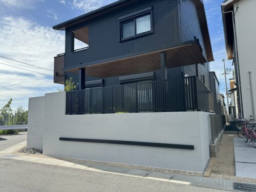 堺市　リガーデン工事　■お客様のライフスタイルに寄添ったお庭